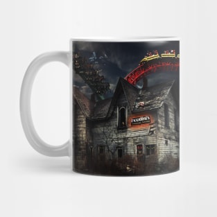 Magic Themed Haunted House Mug